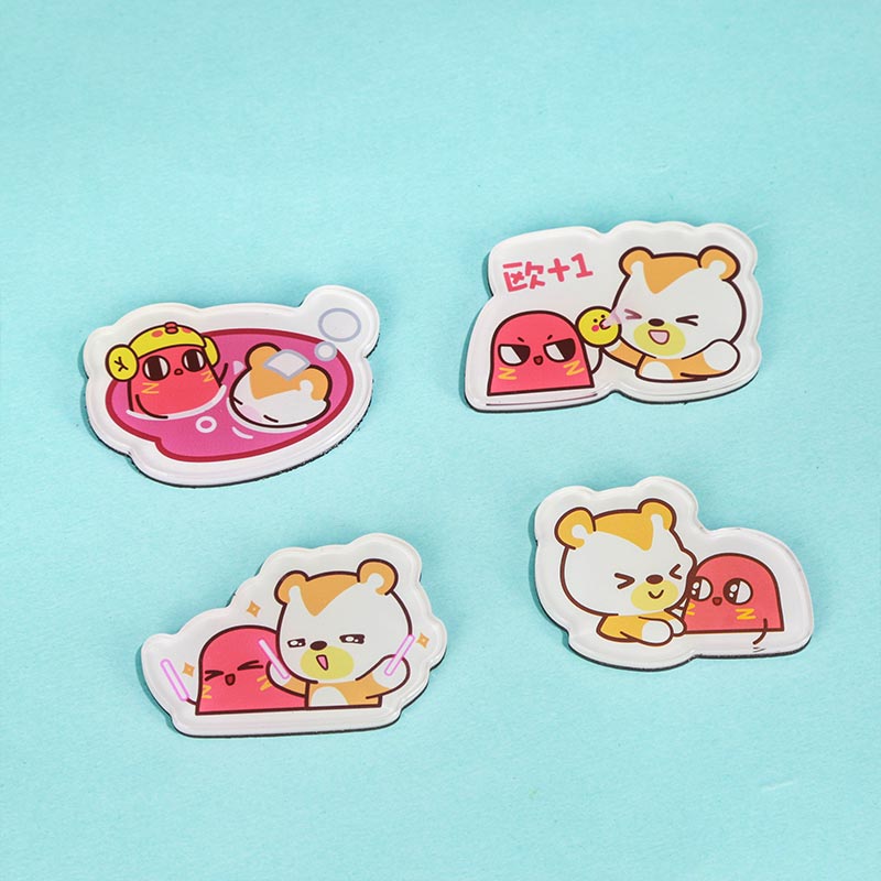 Nam châm tủ lạnh Acrylic Anime dễ thương